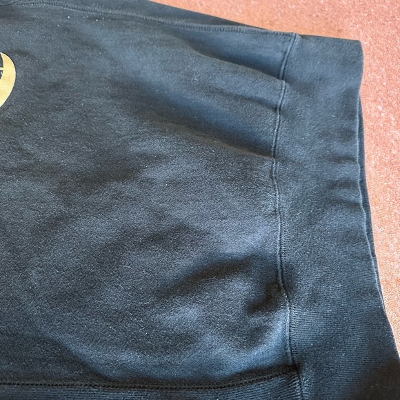 Vtg Champion Reverse Weave Black Sweatshirt ,S. Big Block Letter 3D. Rare, - Picture 9 of 10